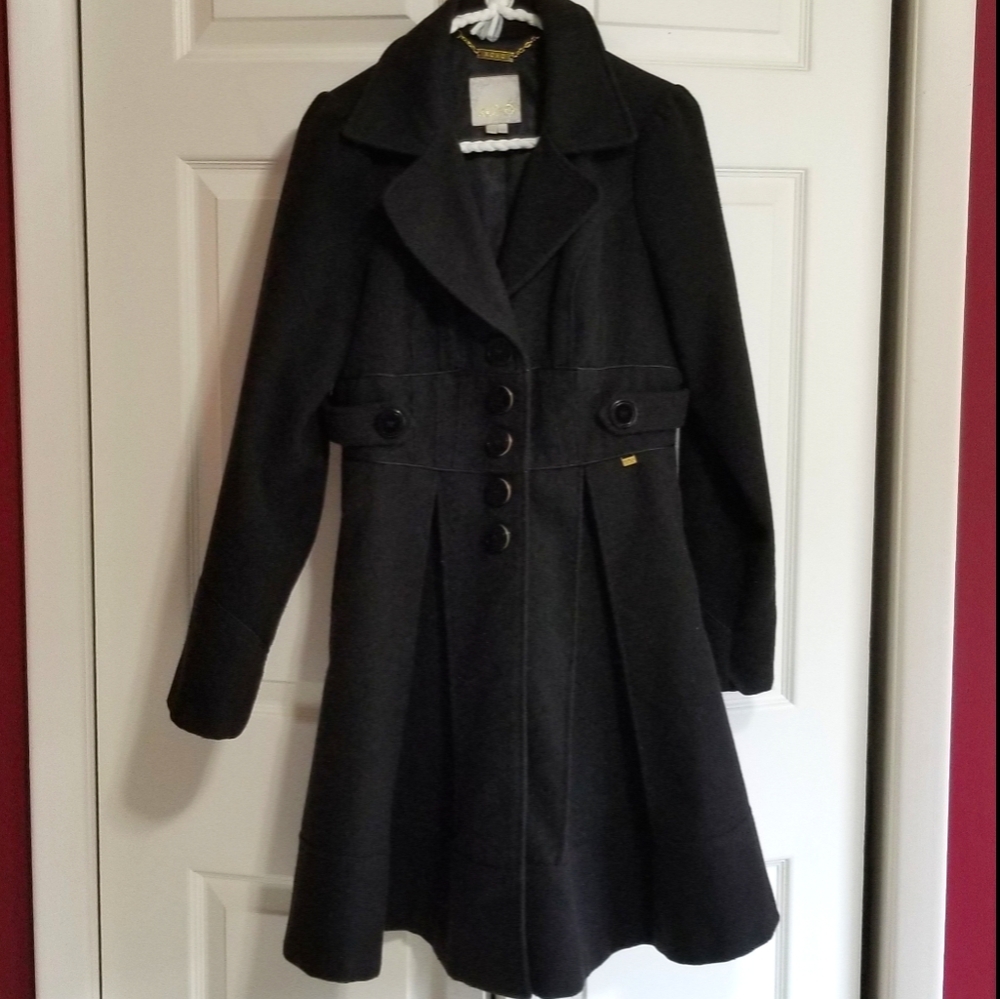 XOXO Swing Pea Coat - Med. - EUC!